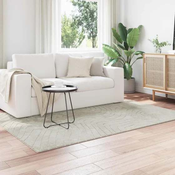 vidaXL PALMERAS Tæppe Grøn 120 x 170 cm