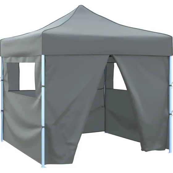 vidaXL Festtelt 291 x 291 x 315 cm - Antracit Oxford stof