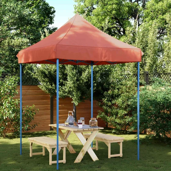 vidaXL Party Tent 200 x 200 x 306 cm - Terrakotta Oxford