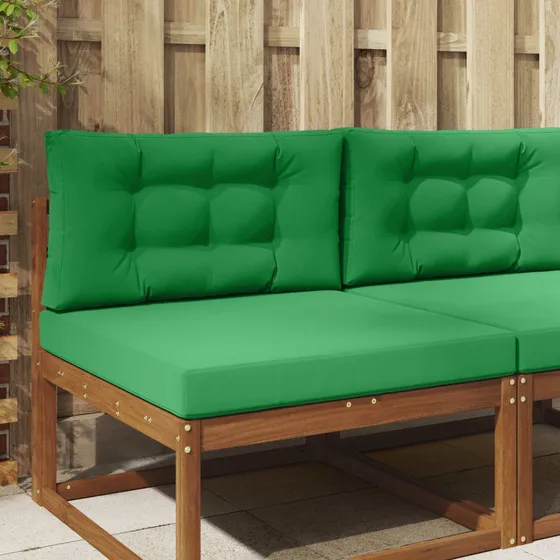 vidaXL Udendørs Sofa Pude Grøn 80 x 80 cm