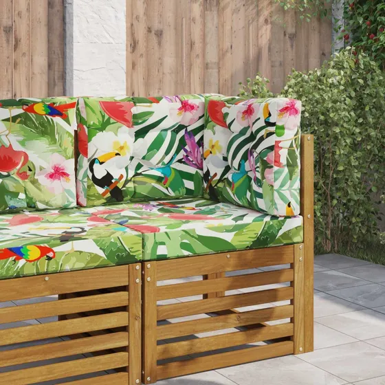 vidaXL Udendørs Sofa Pude Polyester Farverig 60 x 60 cm