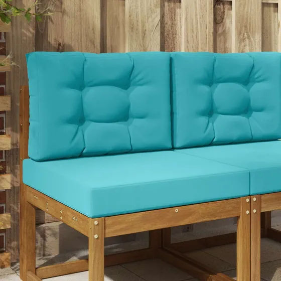 vidaXL Udendørs Sofa Pude Turkis 60 x 60 cm