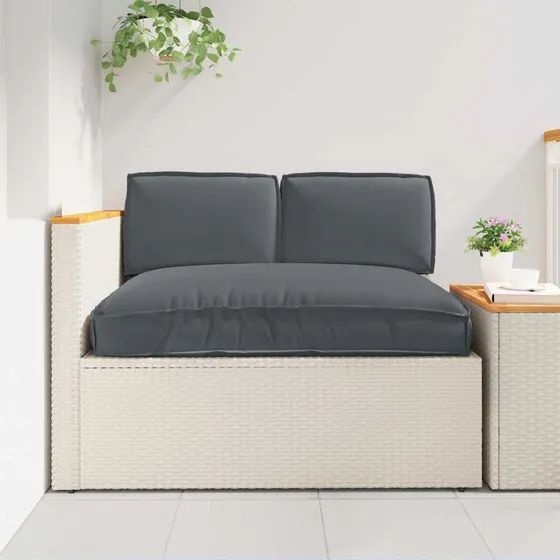vidaXL Pudesæt Oxford stof Antracit 120 x 80 x 52 cm
