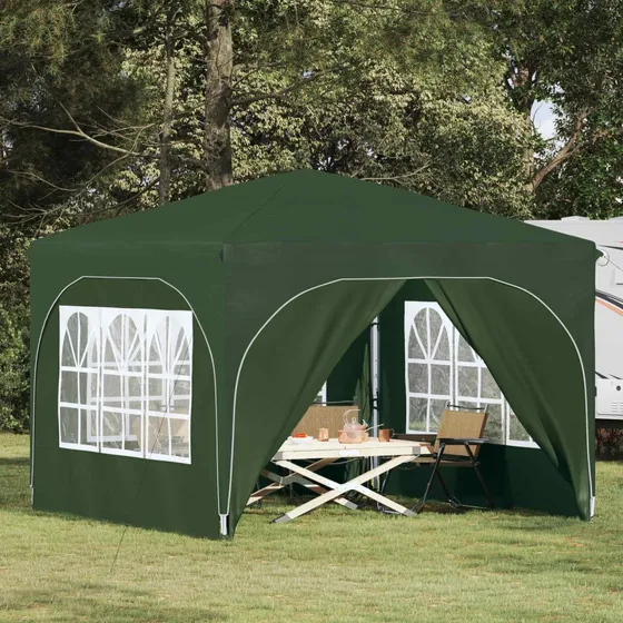vidaXL Pop-up Festtelt 290 x 290 x 245 cm - Grøn