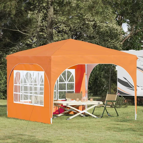 vidaXL Pop-up Festtelt 290 x 290 x 245 cm - Orange