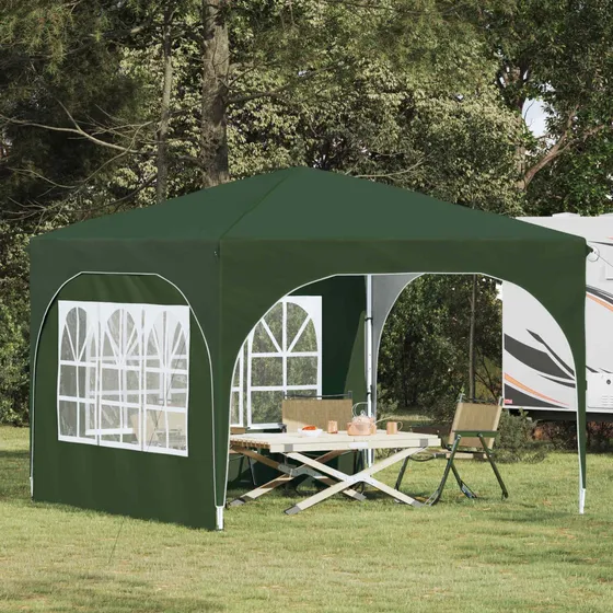 vidaXL Pop-up Festtelt 290 x 290 x 245 cm - Grøn