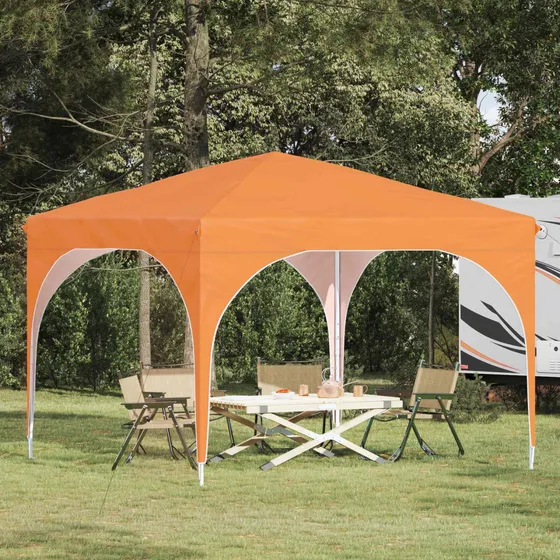 vidaXL Pop-up Festtelt 290 x 290 x 245 cm - Orange