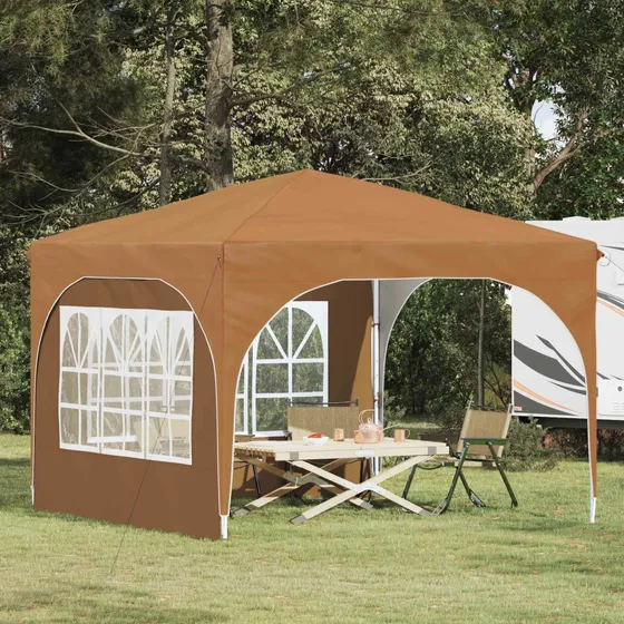 vidaXL Pop-up Festtelt 290 x 290 x 245 cm Beige