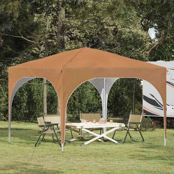 vidaXL Pop-up Festtelt 290 x 290 x 245 cm - Beige