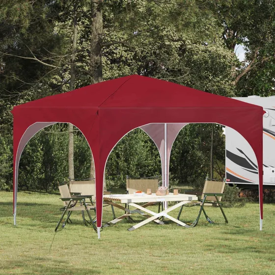 vidaXL Pop-up Festtelt 290 x 290 x 245 cm - Bordeaux