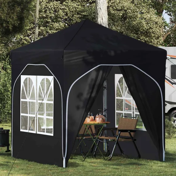 vidaXL Pop-up Festtelt 192 x 192 x 245 cm - Antracit