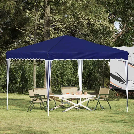 vidaXL Pop-up Festtelt 288 x 288 x 245 cm - Blå Oxford stof