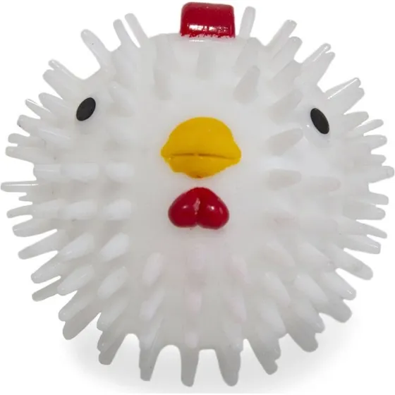 Kikkerland Hundebold med kyllingeduft og knirk (9 cm)