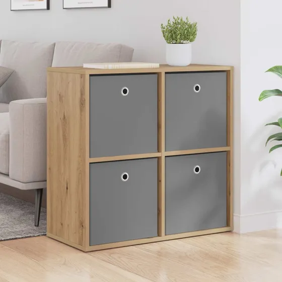 vidaXL Sideboard Artisan Egetræ 68,5 x 32 x 67 cm
