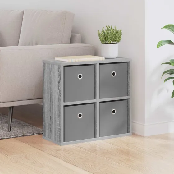 vidaXL Sideboard Grå Sonoma 49,5 x 22 x 47 cm