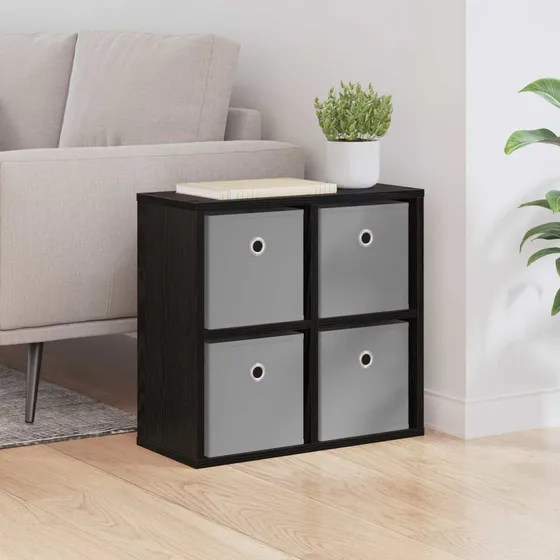 vidaXL Sideboard Sort Eg 49,5 x 22 x 47 cm