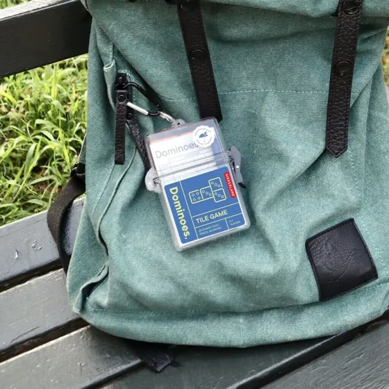 Kikkerland Rejsedomino – Vandtæt & Bærbar (28 brikker)