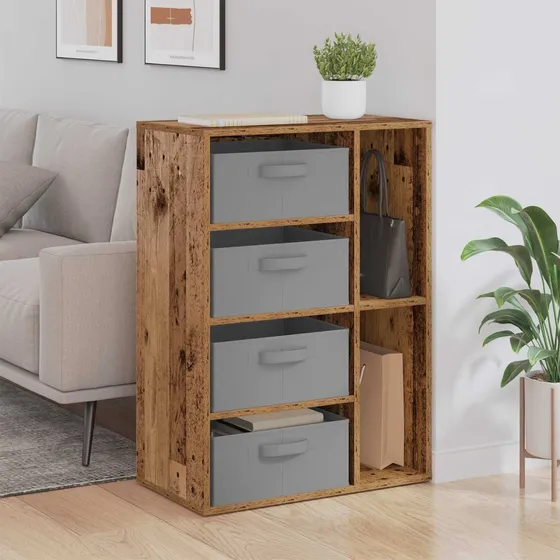 vidaXL Sideboard i gammelt træ, 60 x 33,5 x 84 cm