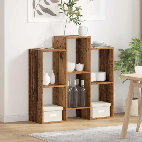 vidaXL Sideboard Gammelt træ, 90 x 30 x 90 cm