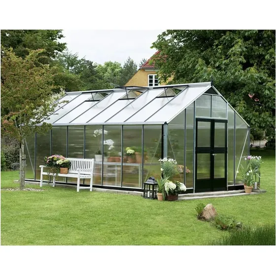 Juliana Gartner 21,4 m² Alu 10 mm polycarbonat (sort)
