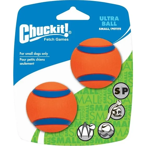 Chuckit Ultra Ball Small 5 cm - 2-pak
