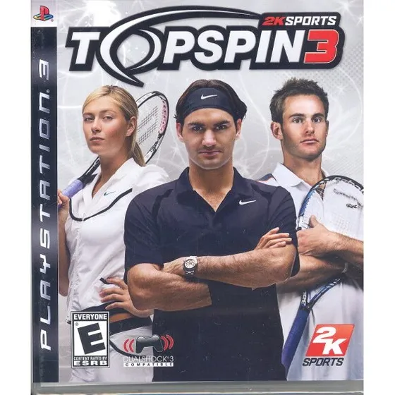Top Spin 3 (PS3) - Tennisspil med Federer & Nadal