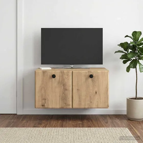 vidaXL Væghængt TV-skab 59,5x41x30 cm i Artisan-eg