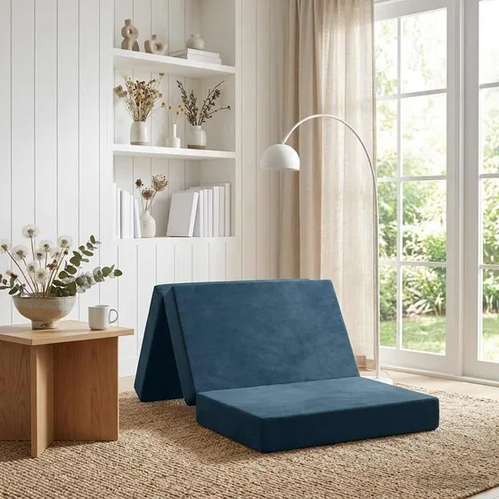 vidaXL Samlebar Sofa Seng 100 x 67 x 45 cm - Blå