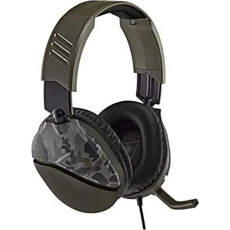 Turtle Beach Recon 70 Green Camo – Trådført Gamingheadset