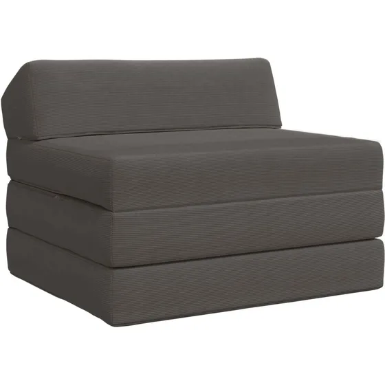 vidaXL Samlebar Sofa Seng 2-personers, Mørkegrå, 70 x 60 x 49 cm