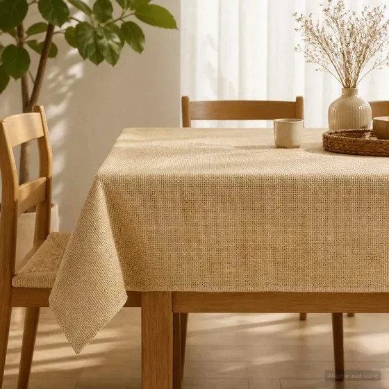 vidaXL Jute Dækmotiv Naturfarvet 140 x 300 cm - 100% Jute