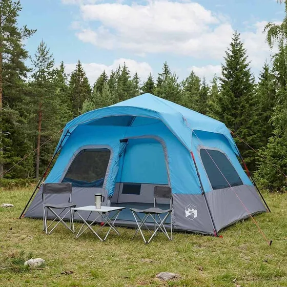 vidaXL Instanttelt Blå 340 x 280 x 190 cm