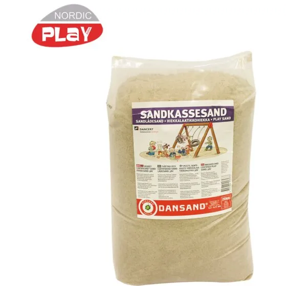 Nordic Play Active sandkassesand 38V 200 kg (10x20 kg)