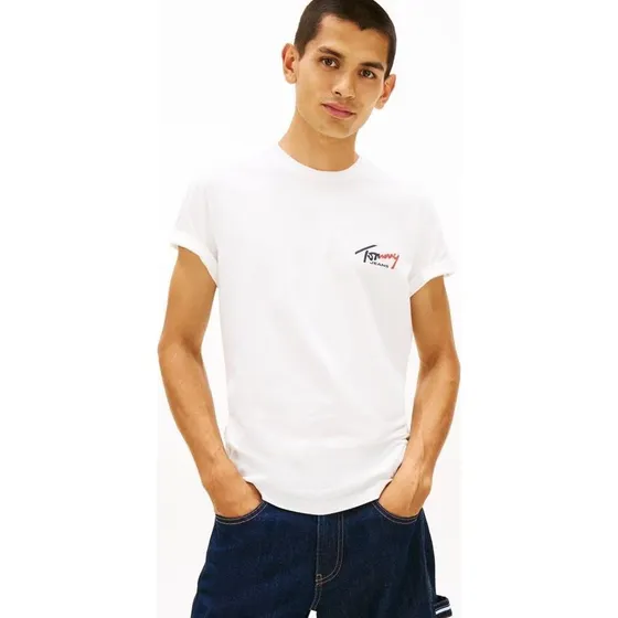 TJM Slim Sign Chest SS Tee Ext