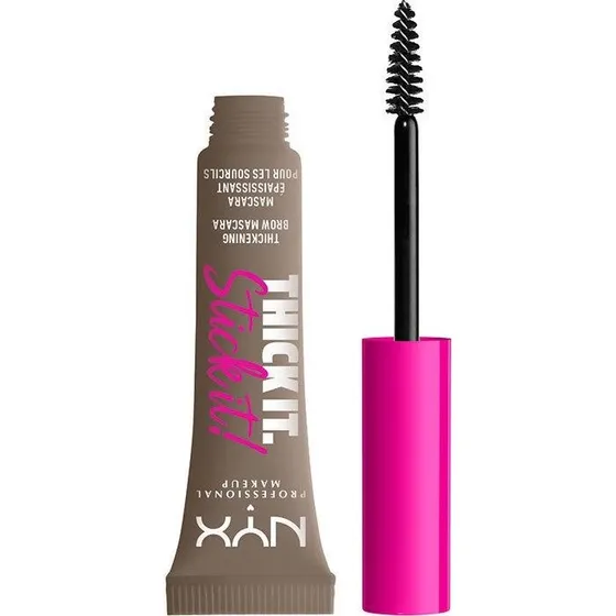 NYX Thick It. Stick It! Brow Mascara – Taupe (Vegansk)