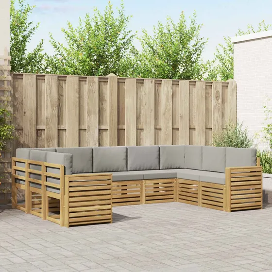 vidaXL Sofasæt i massivt akacietræ