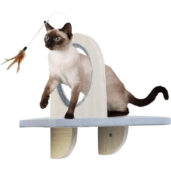 AFP Skywalk Groom & Play – Væghængt katteplatform