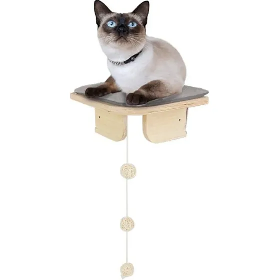 AFP Skywalk Væghængt Hjørneplatform til Katte (26x26x12 cm)