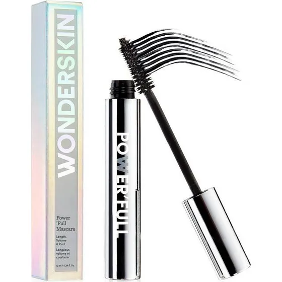 Wonderskin POWER'FULL Mascara Black – Vegan & Langtidsholdbar