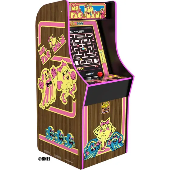 Arcade1Up Ms. Pac‑Man 40th Anniversary Arkademaskine