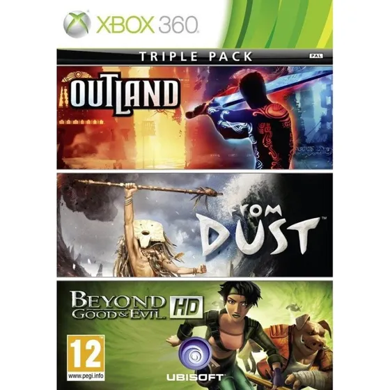 Beyond Good & Evil / Outland / From Dust - Xbox 360 (3-i-1)