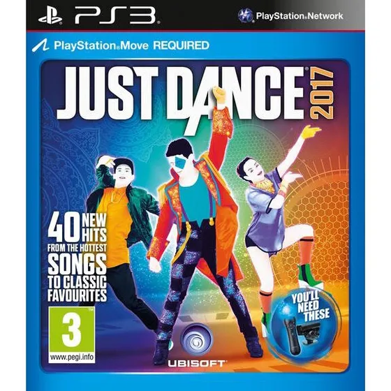 Just Dance 2017 til PS3 - familiespil og party