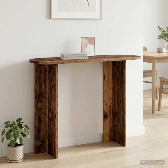 vidaXL Konsolbord i gammelt træ, 100 x 39,5 x 75 cm