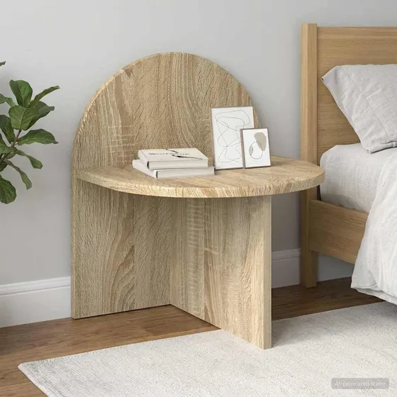 vidaXL Sengebord 2 stk. Sonoma-eg 40 x 35,5 x 45,5 cm