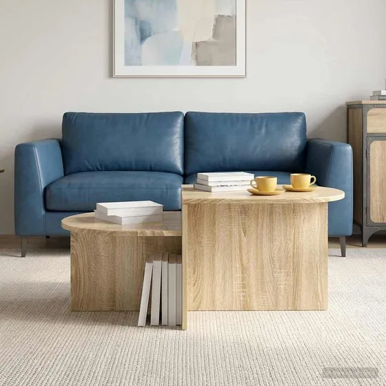 vidaXL Sofabord Sonoma-eg 100 x 50 x 40 cm
