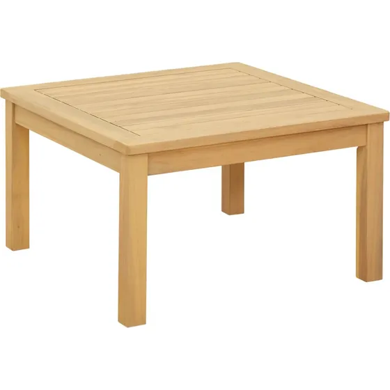 vidaXL Sofabord i lys akacie 60 x 60 x 36 cm