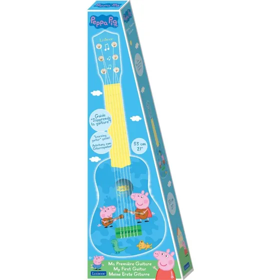 Peppa Pig Min Første Guitar - 54 cm, blå