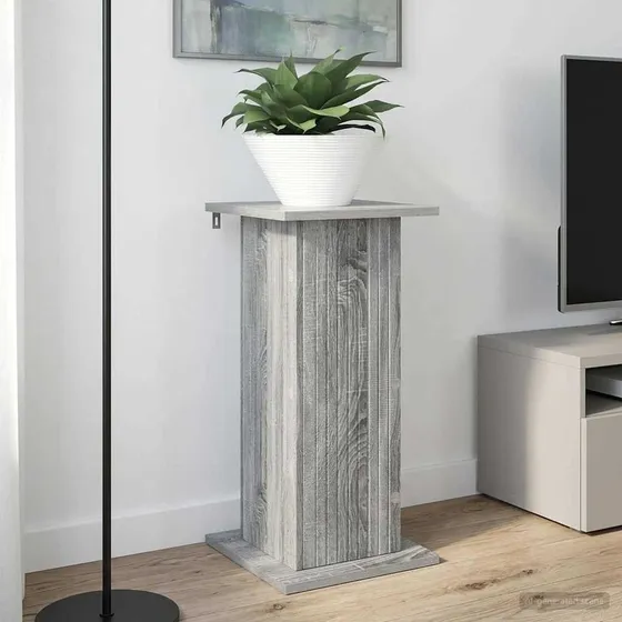 vidaXL Planteholder 2 stk. Grå Sonoma-eg 30,5 x 30 x 60,5 cm