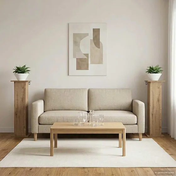 vidaXL Planteholder 2 stk. Artisan-eg, 30,5 x 30 x 100,5 cm