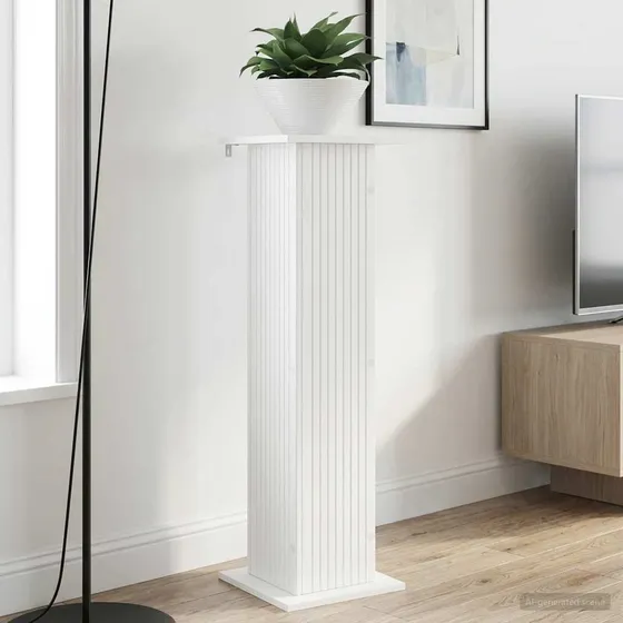 vidaXL Planteholder 2 stk. Hvid 30,5 x 30 x 100,5 cm